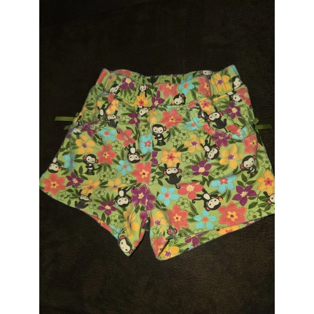 Gymboree‎ outlet jungle gem tank shorts monkey floral size 3 3t